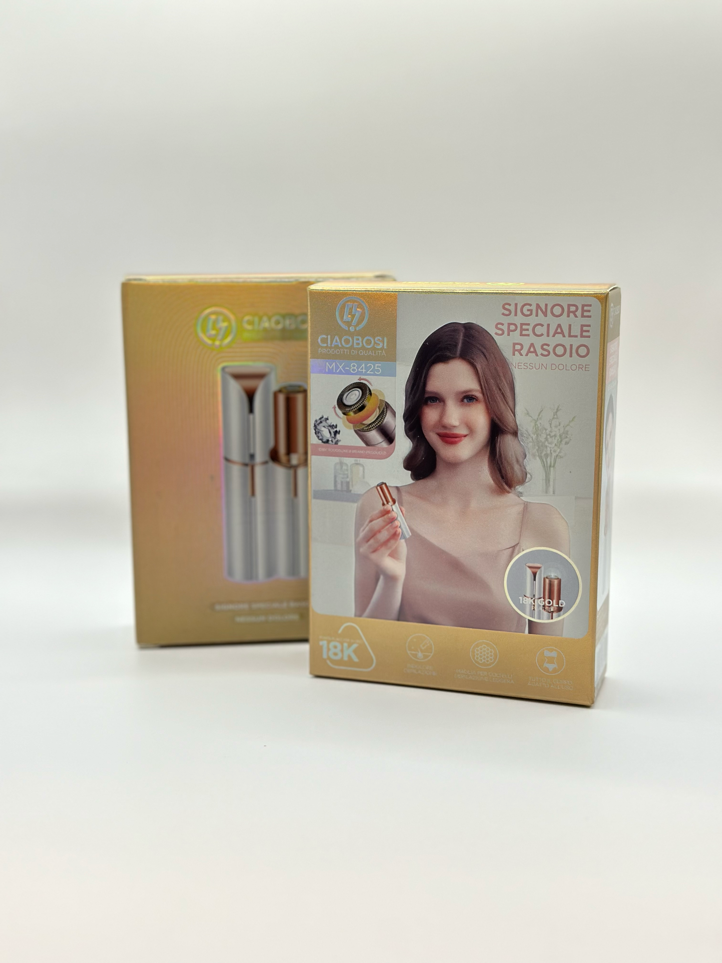 Rasoio a forma di Rossetto