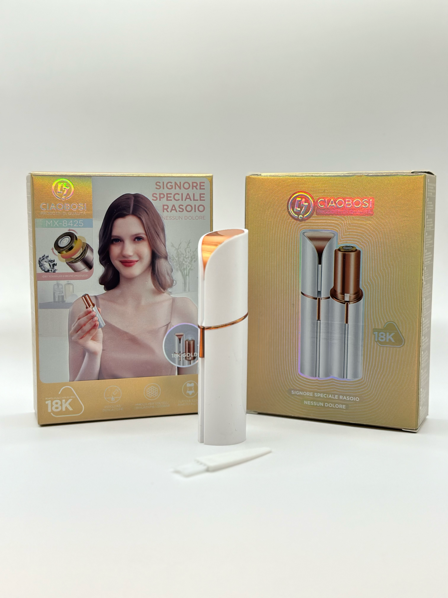 Rasoio a forma di Rossetto