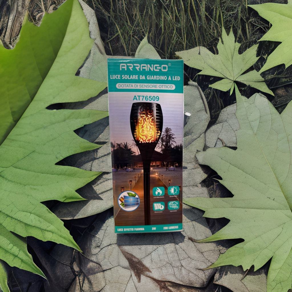 Torcia solare con Effetto Fuoco Sun Blaze - BUNDLE 6 Pezzi