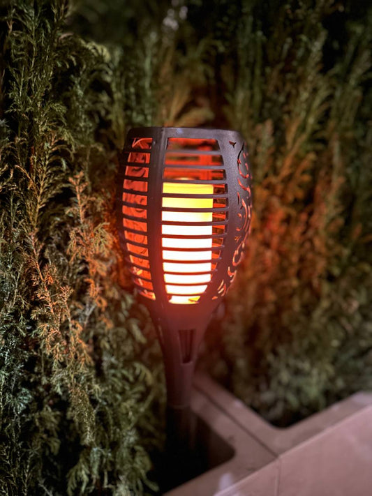 Torcia solare con Effetto Fuoco Sun Blaze - BUNDLE 3 Pezzi