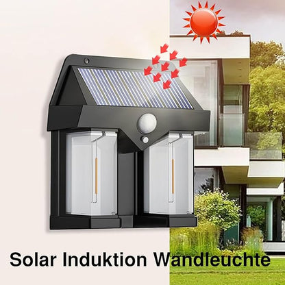 Luce solare da parete