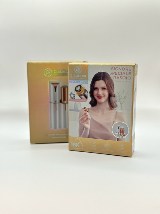 Rasoio a forma di Rossetto