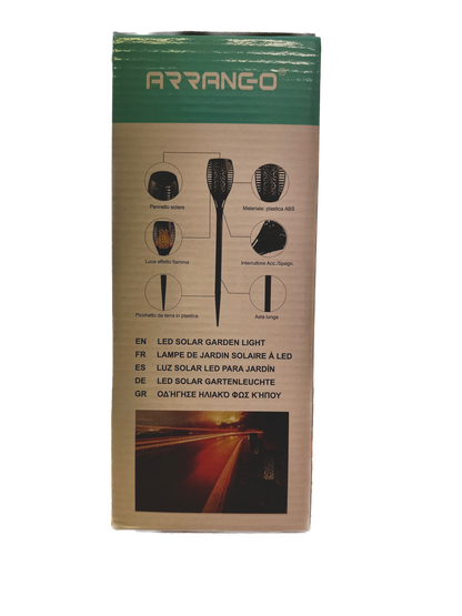 Torcia solare con Effetto Fuoco Sun Blaze - BUNDLE 3 Pezzi
