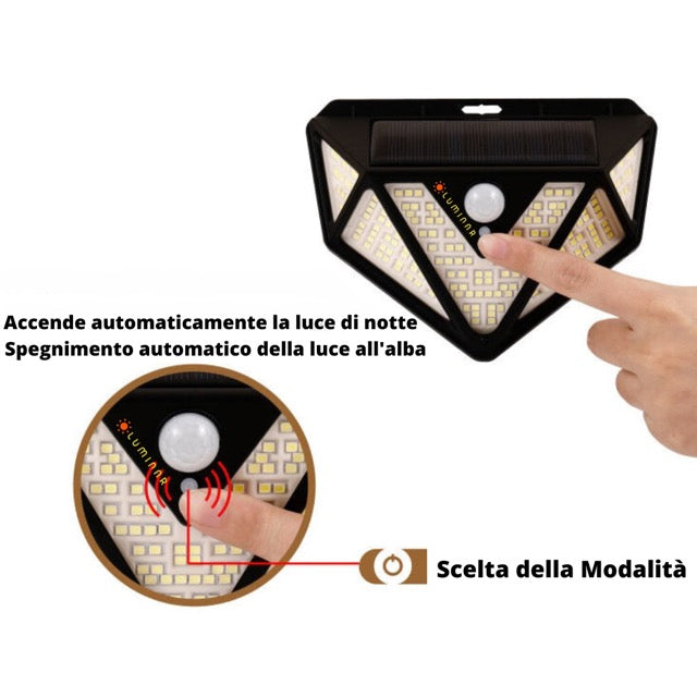 Lampada solare esterno Luminar Bundle 2 pezzi